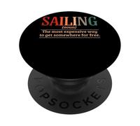 Sustantivo de vela La forma más cara de llegar a algún lugar PopSockets PopGrip Adhesivo