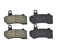 Sustitución de frenos Juego Pastillas Freno Delanteras Moto Trasero Para Harley Para Davidson FLTRX Road Glide Para Custom 2010-2012 FLTRXS Special 2015-2018(2 pair)