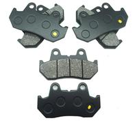 Sustitución de frenos Piezas De Motocicleta Pastillas Freno Delanteras Traseras Para HONDA GL1200A Gold Wing Aspencade 1984-1987 GL1100A 1982-1983(Front and Rear)