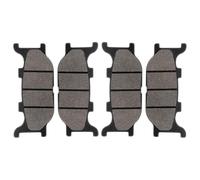 Sustitución de frenos Piezas De Motocicleta Pastillas Freno Delanteras Traseras Para Yamaha FZ6R (pinza 2 Pistones) 2009-2017 XJ6-S Diversion 600 Carenado Superior 2009-2013(2 X Front)