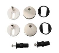 Sustitución de las bisagras del inodoro Bisagras for asiento de inodoro alta resistencia, herrajes for baño, bisagras, for instalación rápida, repuesto for