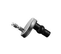 Sustitución de las bisagras del inodoro Kit de 2 piezas fijación for asiento inodoro, instalación rápida, compatible con la mayoría los asientos estándar liberación bisagra superior(002)