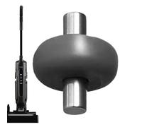 Sustitución de las ruedas de la aspiradora, ruedas de aspiradora, piezas de cepillo de suelo, accesorios para cepillo de suelo plug-and-play, silenciosos para esquinas de muebles