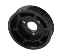 sustitución de poleas Polea de dirección asistida aluminio negra para BMW E82 E88 135i E90 i N54 Correas Poleas regiones