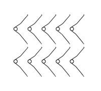 Sustitución del resorte de las tijeras de podar 10 Muelles de Compresión for Tijeras Podar, Repuesto for, Voluta for Jardinería, Espirales Alta Resistencia