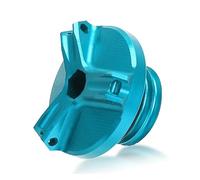 Sustitución del tapón de aceite de moto PARA CFMOTO 250SR 300SR 450SR 450SR-S 450SS Motocicleta M19*2.5 Aceite De Motor Tapa Del Depósito Combustible(Light blue)