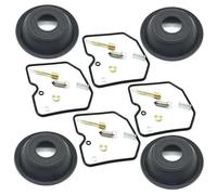 Sustituye Kits Kit De Reconstrucción Carburador para Kawasaki GPX750 1987-1990 GPZ900R 1984-1985 GPX 750 GPZ 900 (4 Juegos) Reconstrucción de carburador Kit(Conjunto 1)