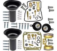 Sustituye Kits Kit De Reparación Carburador para Suzuki VS 1400 Intruder (1987-2009) VS1400. Válvula Corte Aire con Flotador Émbolo Reconstrucción de carburador Kit