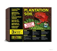 Sustrato para reptiles Plantation Soil Coco Exo Terra, Brick, 3 x 8,8l