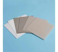 Sustratos cerámicos de circonio/nitruro de aluminio/nitruro de silicio - Placas cerámicas personalizables for aplicaciones electrónicas e industriales - 1 pieza((ZrO2) 100x100x3mm)