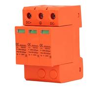 SustVita 3P DC Swell Protector 40KA 1000V para riel guía de 35 mm, un Dispositivo de protección contra oleaje fotovoltaico con indicación de sobrecalentamiento para Sistemas