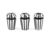 SustVita 3PCS CNC Collet Holder, ER11 High Precision Spring Collet Set 1/4" 1/8" 1/16" for Engraving Tool