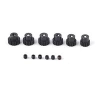 SustVita 48DP RC Motor Gears 3,175 mm Eje 17T 22T Juego de engranajes de piñón Metal 1/10 RC Piezas de repuesto para vehículos de control remoto 6 piezas