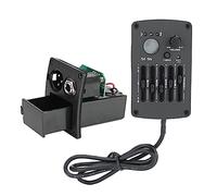 SustVita 5 Band EQ Pickup Tuner Acoustic Guitar EQ Equalizer for Acoustic Guitar Accessory Kit Musical Instrument Audio Adjustment