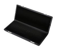 SustVita Almacenamiento de resorte de OBoe de madera con un elegante exterior de cuero PU. Una caja múltiple de resorte de oboe con compartimentos internos ranurados suaves (20pcs)