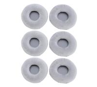 SustVita Almohadillas de Espuma viscoelástica de 65 mm con Costuras Reforzadas para una Comodidad Duradera, Juego de 6 Almohadillas para Auriculares DR-bt101/SHL9600 (Gris)