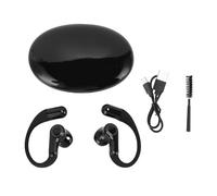 SustVita Auriculares Bluetooth Translator con tecnología 5.4 de Baja latencia, Auriculares de traducción de 133 Idiomas con diseño de Gancho para la Oreja para Android/iOS para (Negra)