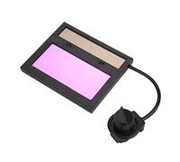 SustVita Auto Darkening Welding Helmet 110 x 90mm Lens with Adjustable Sensitivity, Solar Powered Welder Face Buckler with Anti Glare LCD for Welding Construction