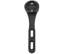 SustVita Bike Computer Mount, Integrated Handlebar Bracket, Premium Lightweight Carbon Fiber Holder for Outdoor Cycling (Black)