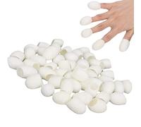 Sustvita Blackhead Remocalización de lombriz de seda 50pcs para limpieza facial de poro profundo y suaves bolas de gusano de seda exfoliantes para rejuvenecer la piel