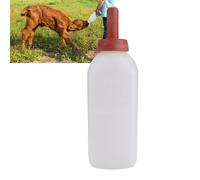 Sustvita Botella de alimentación de terneros diseñada para ganado, este alimentador de terneros de 2 litros es un elemento esencial entre los suministros de alimentación