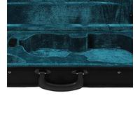 SustVita Caja de violín de 4/4 portátil, Caja Dura de Tela Oxford Rectangular de Moda con Relleno de Espuma para Suministros de violín
