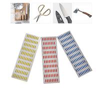 SustVita Coarse Medium Fine Whetstone 3PCS Sharpening Stones Set for Knife Sharpening and Woodwork