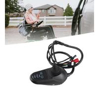 SustVita Controlador de silla de ruedas eléctrica DC24V 45A para motor de cepillo de 24V DC con función de freno electromagnético, reemplazo del controlador de joystick de silla