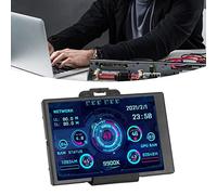 SustVita CPU Hardware Temperature Monitor, 3.5 Inch IPS USB Mini Screen for AIDA64 PC, Type C Secondary Display for CPU GPU HDD Data