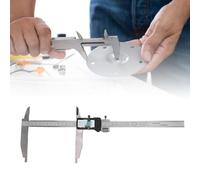SustVita Digital Caliper 0-300mm / 12 inch with 0.01mm Accuracy and RS232 Data Port, Stainless Steel Electronic Micrometer Caliper for Mechanical Processing