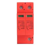 SustVita Dispositivo supresor de oleaje de Voltaje DC1000V 40KA Protector de oleaje fotovoltaico de CC de 2 Polos con Montaje en riel para administración de energía del metodo