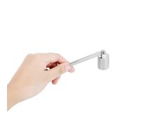 SustVita Elegant Candle Accessory Tool Candle Snuffer with Long Handle Stainless Steel Extinguisher for Safe Use with Tea Light and Pillar Candles (Rose Golden)