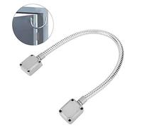 SustVita Flexible Armored Wire Protector for Large Door Loop Exposed Mounting Access Control Cable Sleeve Stainless Steel Wire Conduit