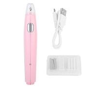 SustVita Handy Electric Eraser, Electric Drawing Eraser Kit with 16 Replacement Refills for Teachers and Art Lovers (Rosy)