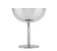 SustVita Ice Cream Cups Stainless Steel for Home and Kitchen, a Multipurpose Sundae Dish Stainless Steel Set for Serving Fruit Salad Pudding and Appetizers (Tall)