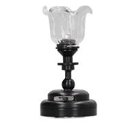 SustVita Lámpara de Techo a Escala 1/12 con Pantalla de Cristal Transparente para comedores en Miniatura, una lámpara en Miniatura de casa de muñecas Que Proporciona una