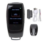 SustVita - Llavero para coche sin llave con Bluetooth 5.0, modo de espera prolongado, bloqueo y desbloqueo automático, llave LCD inteligente universal con marco de aleación de