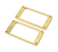 SustVita Marco de pastilla Humbucker de 2 piezas con tornillos incluidos para mástil y puente para guitarra eléctrica estilo LP Actualizaciones para reemplazar piezas dañadas