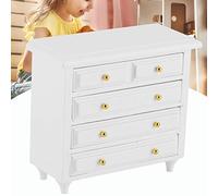 SustVita Muebles Decorativos para casa de muñecas 1/12, tamaño 10 x 9 x 4,2 cm, para configuraciones de Dormitorio y Sala de Estar en Miniatura, CREA escenas de Vida vívidas,