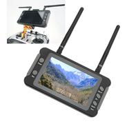 SustVita Pantalla LCD de 4.3 pulgadas, monitor FPV de 5.8 GHz, 40 canales, receptor con DVR y búsqueda automática, receptor FPV inalámbrico, batería integrada para cuadricóptero RC FPV, dron FPV, RC