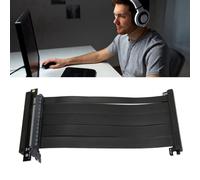 SustVita PCIe4.0 Cable Elevador Extensión de la Tarjeta gráfica de Alta Velocidad, Juego de Montaje Vertical Protegido PCI Express X16 para RTX 4090 RX 6950XT X570 B550 Z690