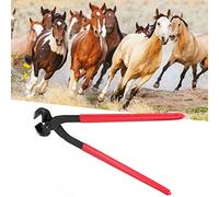 SustVita Pezuña de cuchillo de caballo, herramienta de uñas para herrar caballo, kit de herramientas de corte de pezuña, alicates de garra para tirar de clavos, pinzas de cable, alicates de herradura
