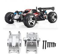 SustVita Piezas de actualización de para Wltoys A959, RC Gear Box Shell Shell Shell Seguro y Cómodo para Viajero, aficionado, Hogar, Jugador (Plata)