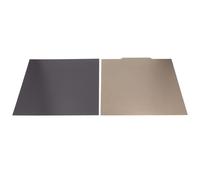 SustVita Placa de construcción PEI de doble cara 332x340 mm con base magnética de alta temperatura para Raise3D Pro2 / Pro 2 Plus, cama de acero con resorte texturizado flexible
