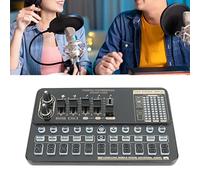 SustVita Podcast Equipment Bundle, Cardioid Pickup with Live Sound Card and Microphone for Recording, Streaming, and Broadcasting