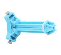 SustVita Portable Archery Fletching Jig with 3 Feather Gluing Capability for Archery Maintenance and Arrow Crafting, an Arrow Fletching Bonding Tool for Accuracy (Blue)