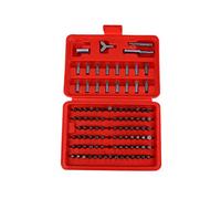 SustVita Professional Security Tamperproof Bits, 100 Pieces Screwdriver Bit Set with Torx Hex Adaptors for Impact Driver and Electrical Appliances Repair
