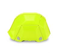 Sustvita Protección de plástico Plegable, Correa Ajustable Casco de Seguridad de Alta Resistencia para Viajes, Trabajo y Uso de Emergencia (Verde)