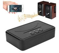 SustVita Receptor de Música NFC con Chip Bluetooth 5.0 Sonido de Nivel HiFi y Función de Encendido/Apagado Automático/Adaptador Bluetooth AUX de 3,5 mm para Altavoces PC y