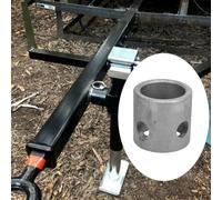 SustVita Soporte de Tubo para Gato de Remolque Que soporta de 2000 a 8000 Libras, un Soporte de Tubo de Gato Wohnmobile de Metal con función giratoria para fijación de Pasador de (S)